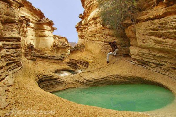 گشت جزیره قشم چاه کوه